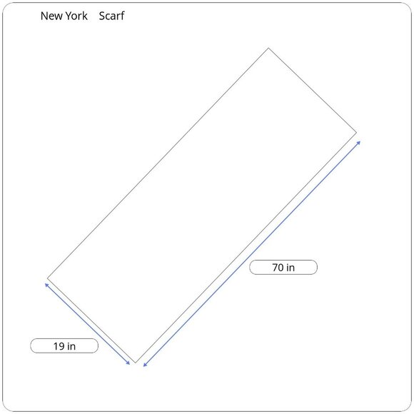 New York Paisley Print Scarf 70"x19" - Elegant Boho Chic Festival Wrap Colorful - Picture 2 of 8